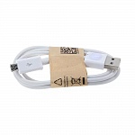 USB кабель micro USB 1.0м  (в коробке)  белый (ELTRONIC) 7706