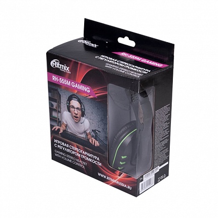 Наушники RITMIX RH-555M Gaming Наушники RITMIX RH-555M Gaming