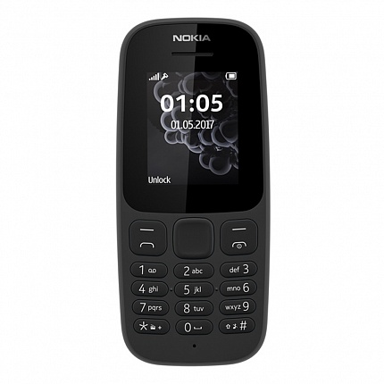 NOKIA 105 SS TA-1203 2019 BLACK