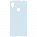 Клип-кейс PERO софт-тач для Xiaomi Redmi Note 7 голубой