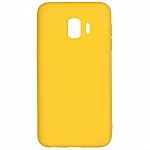Клип-кейс PERO софт-тач для Samsung J2 CORE (J260) жёлтый