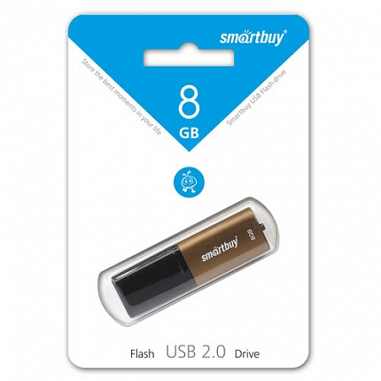 USB 8GB SmartBuy X-Cut Brown USB 8GB SmartBuy X-Cut Brown