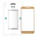 Защитное стекло PERO 2.5D для Xiaomi RedMi Note 4, золотое