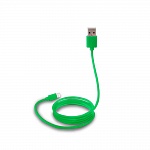 Кабель CANYON CNS-MFICAB01G iPhone 5/6/7 MFI 1м green