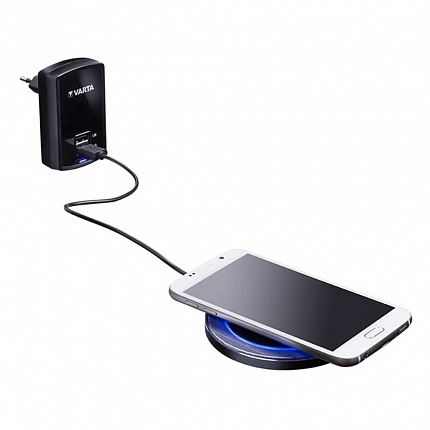 Зарядное устройство VARTA Wireless беспроводное стандарт Qi II 57911101111