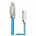 USB кабель DOTFES A04 Lightning (1m) blue USB кабель DOTFES A04 Lightning (1m) blue