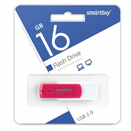 USB 16GB SmartBuy Diamond Pink