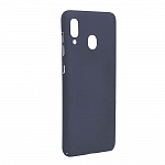 Пластиковый чехол NEYPO SOFT TOUCH для SAMSUNG A20 (2019) (темно-синий) ST11992