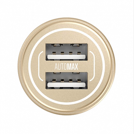 АЗУ DOTFES B05 2xUSB, 3.4A, gold
