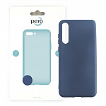 Клип-кейс PERO софт-тач для Huawei P20 Pro синий