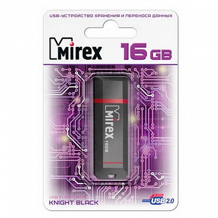 USB 16GB MIREX KNIGHT BLACK USB 16GB MIREX KNIGHT BLACK