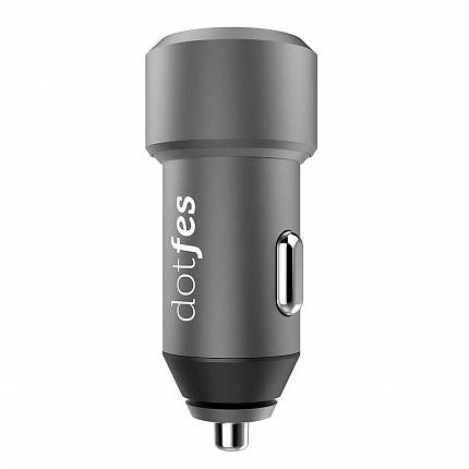 АЗУ DOTFES B03 2xUSB, 4.8A, tarnish АЗУ DOTFES B03 2xUSB, 4.8A, tarnish
