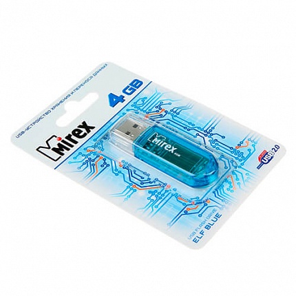 USB 4GB MIREX ELF BLUE