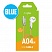 USB кабель micro DOTFES A04M (1m) blue USB кабель micro DOTFES A04M (1m) blue