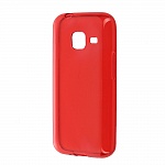 Силиконовый чехол NEYPO для SAMSUNG J1 mini 2016 (красный, прозрачный) NST0143