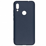 Клип-кейс PERO софт-тач для Xiaomi Redmi 7 синий