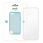 Клип-кейс PERO силикон для Meizu 15 прозрачный