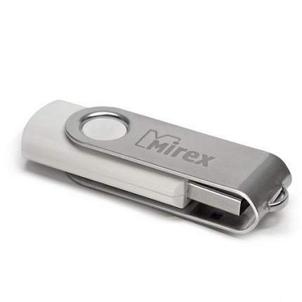 USB 16GB MIREX SWIVEL WHITE